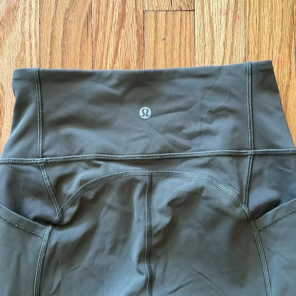 Lululemon sz 4 All The Right Places Pant II 28" Sage great pre owned condition - Picture 8 of 14